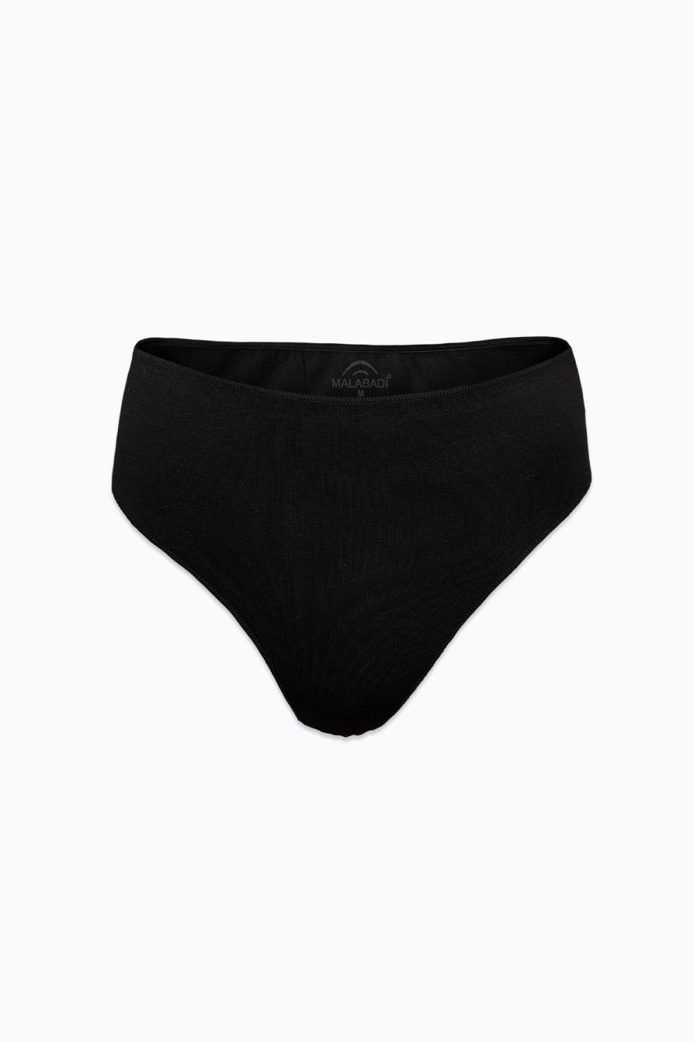 DFN Kadın Siyah 6 lı Paket Modal Yüksek Bel String Tanga 6M178 - Görsel 2