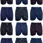 DFN Erkek 12 li Premium Collection Desenli Geniş Kalıp Modal Boxer 12M254